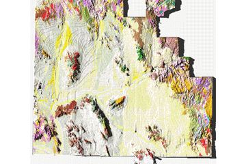 PHX geology oblique view